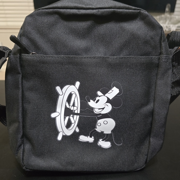 Disney Other - Disney Classic Black Mickey Mouse Messenger Bag